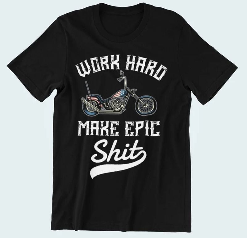 Bikergod Motorcycles Classic Bike T-shirt Design 2D Full Printed Sizes S - 5XL - NACA58