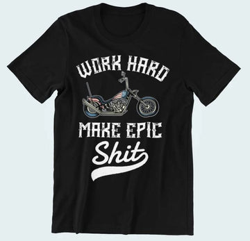Bikergod Motorcycles Classic Bike T-shirt Design 2D Full Printed Sizes S - 5XL - NACA58