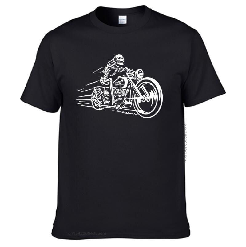 Bikergod Motorcycles Biker Skull T-shirt Design 2D Full Printed Sizes S - 5XL - NADA197