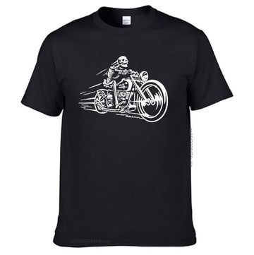 Bikergod Motorcycles Biker Skull T-shirt Design 2D Full Printed Sizes S - 5XL - NADA197