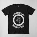 Bikergod Motorcycles Are Cheaper Than Therapy T-shirt Design 2D Full Printed Sizes S - 5XL - NADA224