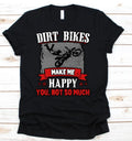 Bikergod Motorcycles Dirt Bike T-shirt Design 2D Full Printed Sizes S - 5XL - NAEA258