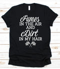 Bikergod Motorcycles Fumes In The Air And Dirt In My Hair T-shirt Design 2D Full Printed Sizes S - 5XL - NAEA257