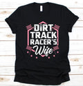 Bikergod Motorcycles Dirt Track Racer's Wife T-shirt Design 2D Full Printed Sizes S - 5XL - NAEA253