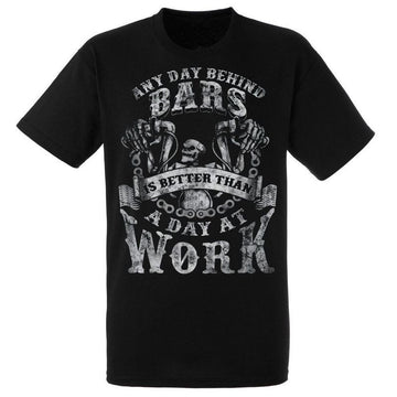 Bikergod Motorcycles Biker Skull T-shirt Design 2D Full Printed Sizes S - 5XL - NADA205