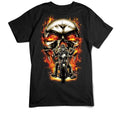 Bikergod Motorcycles Fire Skull Biker T-shirt Design 2D Full Printed Sizes S - 5XL - NAEA222