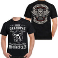 Bikergod Motorcycles Real Grandpas Ride Motorcycles T-shirt Design 2D Full Printed Sizes S - 5XL - NADA168