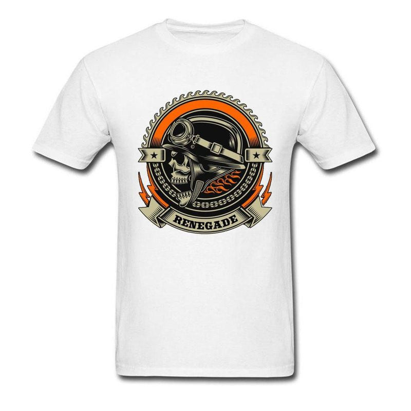 Bikergod Motorcycles Vintage Motorcycle Skull Moto T-shirt Design 2D Full Printed Sizes S - 5XL - NADA178