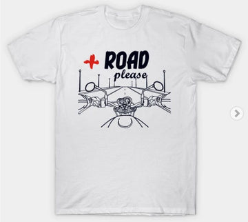 Bikergod Motorcycles More road please T-shirt Design 2D Full Printed Sizes S - 5XL - NABA196