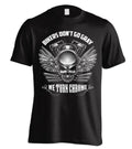 Bikergod Motorcycles Bikers Don't Go Gray They Turn Chrome T-shirt Design 2D Full Printed Sizes S - 5XL - NACA60