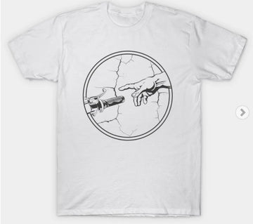 Bikergod Motorcycles Hand and Throttle T-shirt Design 2D Full Printed Sizes S - 5XL - NABA210