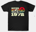 Bikergod Motorcycles Sunset December 1972 T-shirt Design 2D Full Printed Sizes S - 5XL - NABA200