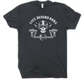 Bikergod Motorcycles Life Behind Bars T-shirt Design 2D Full Printed Sizes S - 5XL - NAEA260
