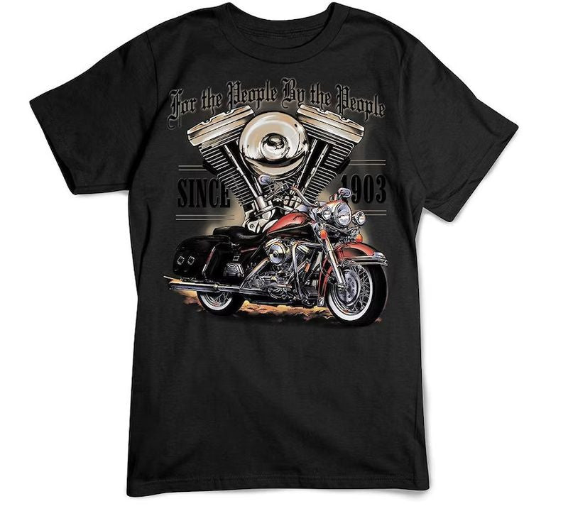 Bikergod Motorcycles For The People Bike T-shirt Design 2D Full Printed Sizes S - 5XL - NAEA221