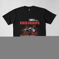 Bikergod Motorcycles I Am A Biker Grandpa T-shirt Design 2D Full Printed Sizes S - 5XL - NADA236