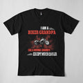 Bikergod Motorcycles I Am A Biker Grandpa T-shirt Design 2D Full Printed Sizes S - 5XL - NADA236
