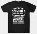 Bikergod Motorcycles American custom Road Tested T-shirt Design 2D Full Printed Sizes S - 5XL - NABA139
