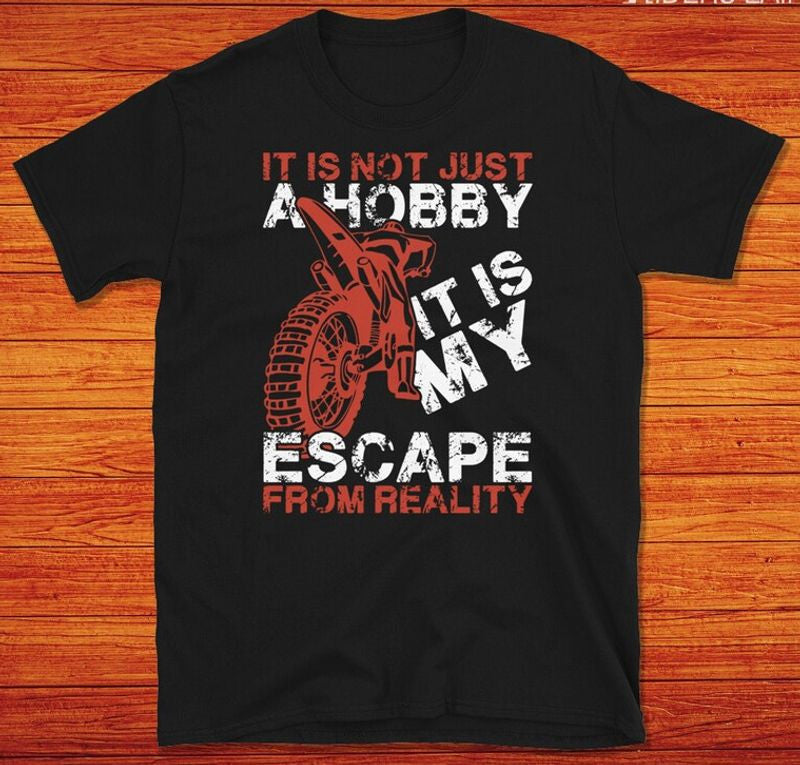 Bikergod Motorcycle Motocross Is Not Just A Hobby T-shirt Design 2D Full Printed Sizes S - 5XL - NAAH01
