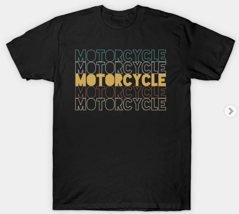 Bikergod Motorcycles T-shirt Design 2D Full Printed Sizes S - 5XL - NAAL317