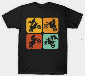 Bikergod Motorcycles Retro Motorcycle T-shirt Design 2D Full Printed Sizes S - 5XL - NABA146