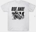 Bikergod Motorcycle Ride Away T-shirt Design 2D Full Printed Sizes S - 5XL - NABA160