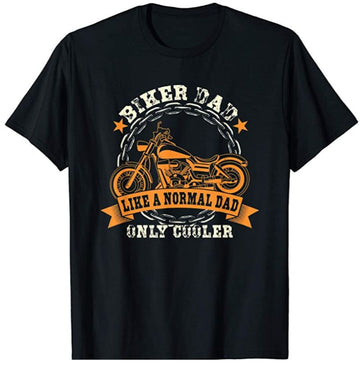 Bikergod Motorcycle Biker Dad T-shirt Design 2D Full Printed Sizes S - 5XL - NAAM82
