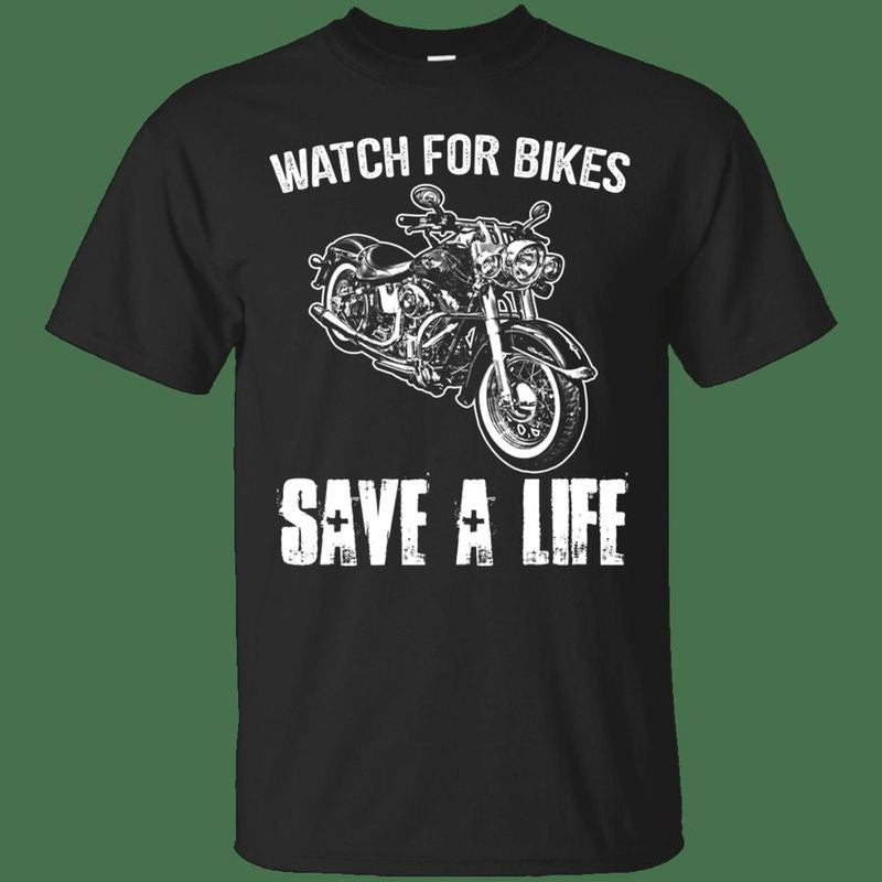 Bikergod Motorcycle Watch For Bikes Save A Life T-shirt Design 2D Full Printed Sizes S - 5XL - NAAH27