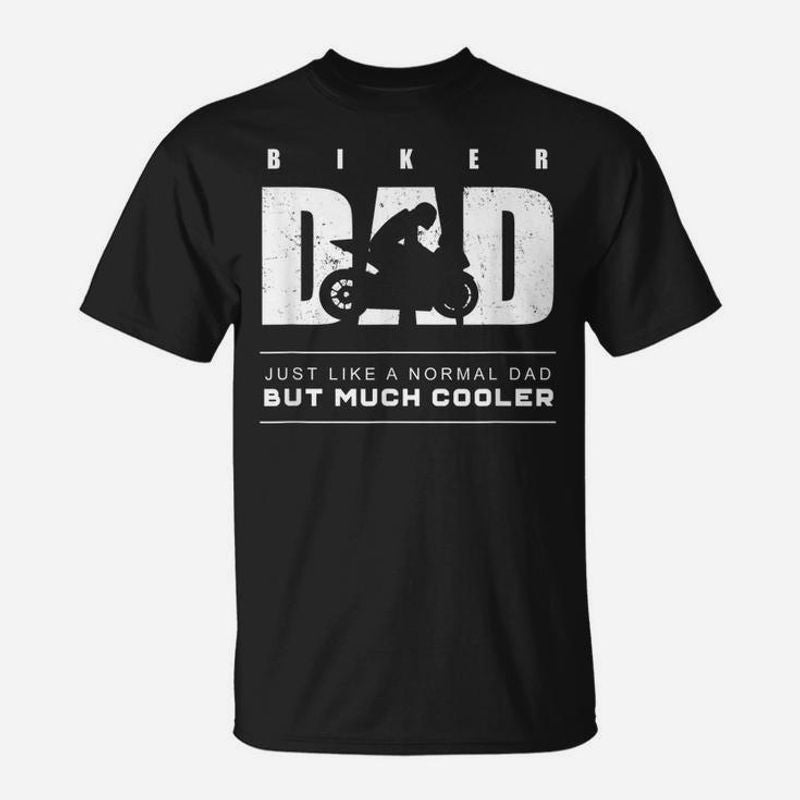Bikergod Motorcycle Biker Dad T-shirt Design 2D Full Printed Sizes S - 5XL - NAAL247