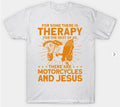 Bikergod Motorcycles And Jesus Faith T-shirt Design 2D Full Printed Sizes S - 5XL - NABA161