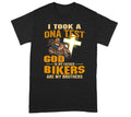 Bikergod Motorcycle God Is Father Bikers Are Brother T-shirt Design 2D Full Printed Sizes S - 5XL - NAAM91