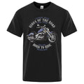 Bikergod Motorcycles King Of The Roads T-shirt Design 2D Full Printed Sizes S - 5XL - NADA191