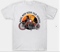 Bikergod Motorcycles Real men ride old school T-shirt Design 2D Full Printed Sizes S - 5XL - NABA194