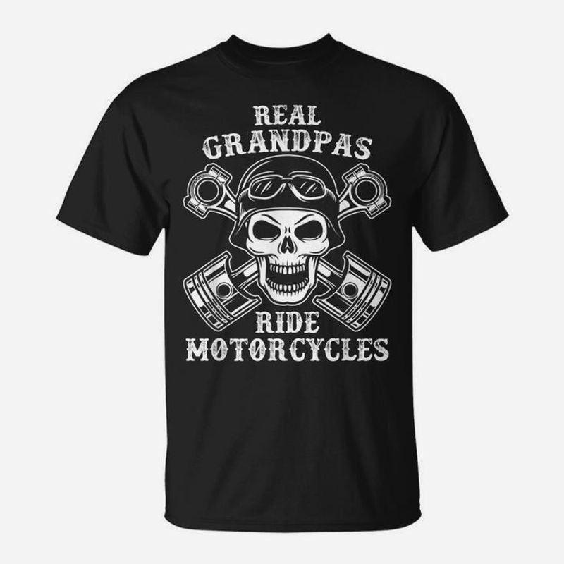 Bikergod Motorcycle Real Grandpas Ride Motorcycles T-shirt Design 2D Full Printed Sizes S - 5XL - NAAL250