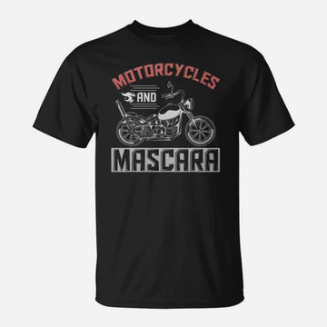 Bikergod Motorcycles And Mascara T-shirt Design 2D Full Printed Sizes S - 5XL - NAAL266