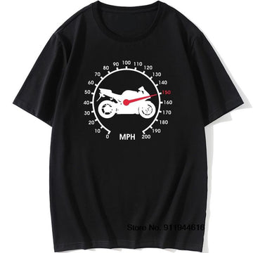 Bikergod Motorcycles Speedometer Biker T-shirt Design 2D Full Printed Sizes S - 5XL - NADA194