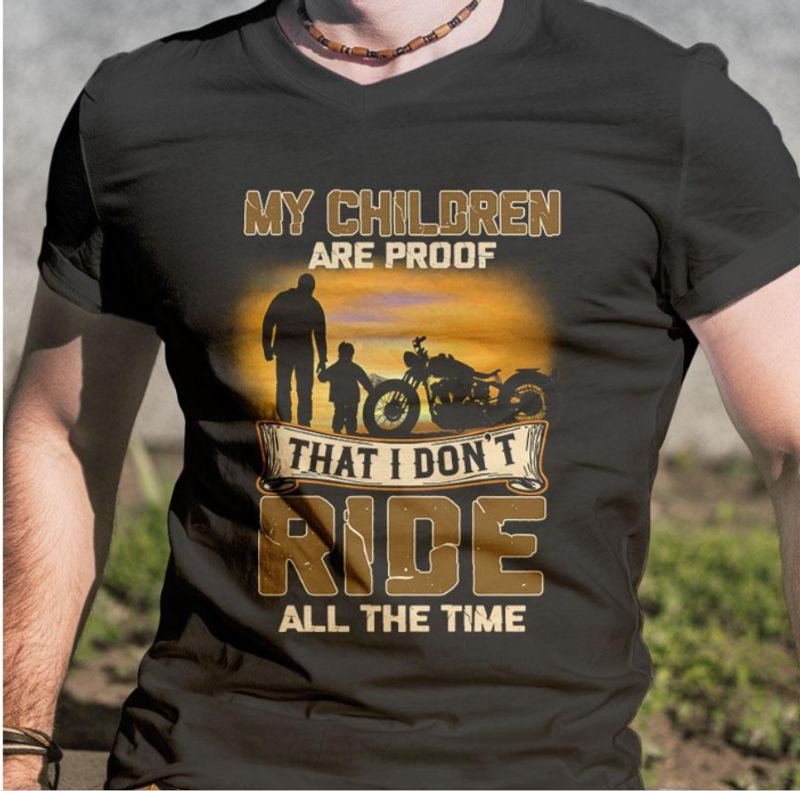 Bikergod Motorcycle Biker Children Ride All Time  T-shirt Design 2D Full Printed Sizes S - 5XL - NAAM86