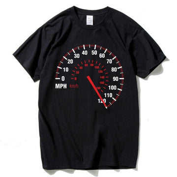 Bikergod Motorcycles Speedometer Fashion Motorcycle T-shirt Design 2D Full Printed Sizes S - 5XL - NADA175