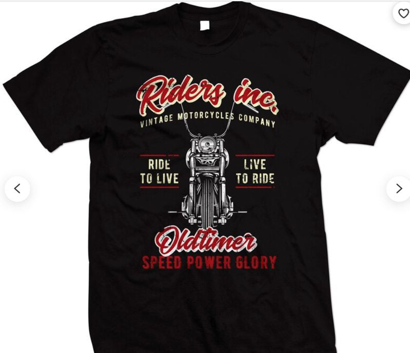 Bikergod Motorcycle Live To Ride Ride to Live  T-shirt Design 2D Full Printed Sizes S - 5XL - NAAH13