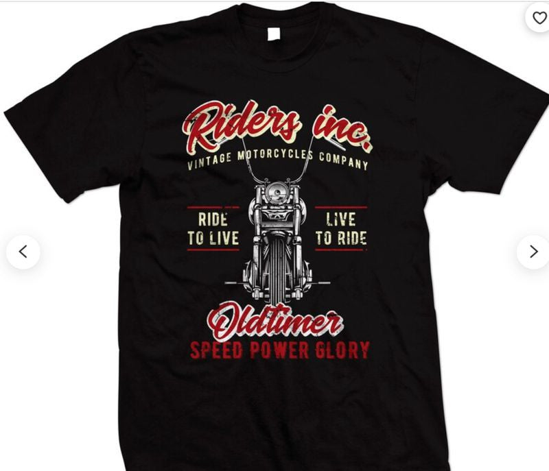 Bikergod Motorcycle Live To Ride Ride to Live  T-shirt Design 2D Full Printed Sizes S - 5XL - NAAH13
