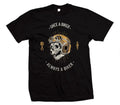 Bikergod Motorcycle Once a Biker always a Biker T-shirt Design 2D Full Printed Sizes S - 5XL - NAAH24