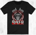 Bikergod Motorcycles Forget the Bike Ride the Biker T-shirt Design 2D Full Printed Sizes S - 5XL - NAAB359