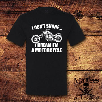 Bikergod Motorcycle I Dream I Am A Motorcycle T-shirt Design 2D Full Printed Sizes S - 5XL - NAS7944