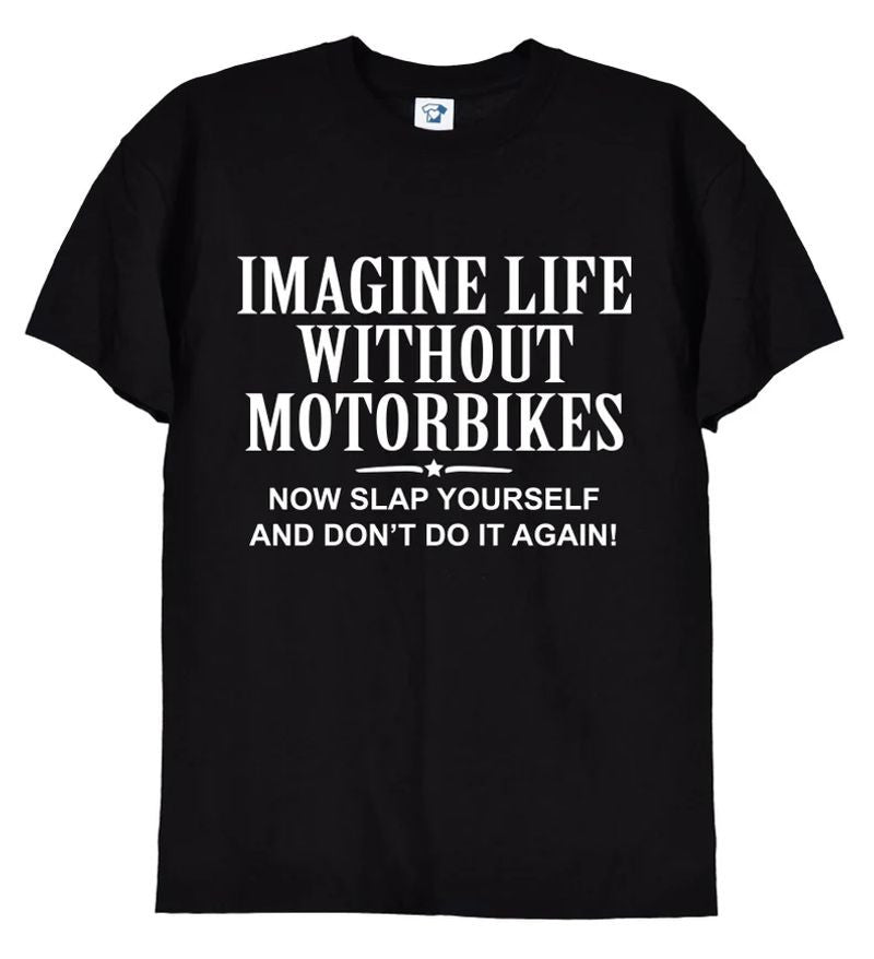 Bikergod Motorcycle T-shirt Design 2D Full Printed Sizes S - 5XL - GHJ444903