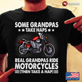 Bikergod Motorcycles Real Grandpas Ride Motorcycles T-shirt Design 2D Full Printed Sizes S - 5XL - NAAD47