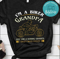 Bikergod Motorcycle I'm A Biker Grandpa T-shirt Design 2D Full Printed Sizes S - 5XL - NAAM24