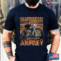 Bikergod Motorcycle Happiness Lies In The Journey T-shirt Design 2D Full Printed Sizes S - 5XL - NAAR55