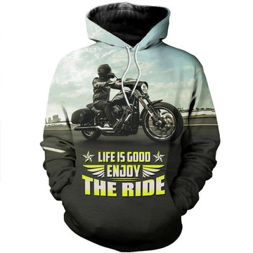 Bikergod Motorcycle Hoodie/Zip hoodie Design 3D Full Printed Sizes S - 5XL - MT151188