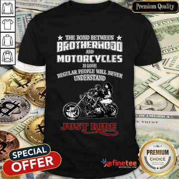 Bikergod Motorcycles Brotherhood And Motorcycles T-shirt Design 2D Full Printed Sizes S - 5XL - NAAB180