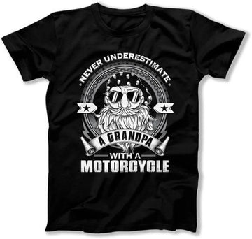 Bikergod Motorcycle T-shirt Design 2D Full Printed Sizes S - 5XL - GHJ44504