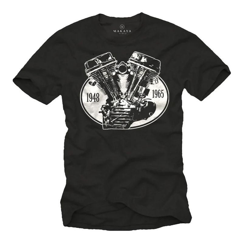 Bikergod Motorcycle T-shirt Design 2D Full Printed Sizes S - 5XL - GHJ44425
